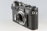 Nikon S3 Black Paint 35mm Rangefinder Film Camera #59695D1