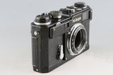 Nikon S3 Black Paint 35mm Rangefinder Film Camera #59695D1