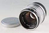 Nikon Nippon Kogaku Nikkor-H.C 50mm F/2 Lens for Leica L39 #59716C2