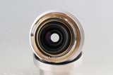 Contax Carl Zeiss Biogon T* 28mm F/2.8 Lens Moditied to Leica L39 + M Mount Adapter #59781C2