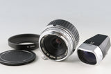 Canon 25mm F/3.5 Lens for Leica L39 + View Finder + M Mount Adapter #59788C2