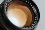 Leica Leitz Summilux 50mm F/1.4 for Leica M #59805T