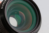 Nikon Nikkor 35mm F/2 Ai Lens #59856A3