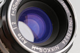 Nikon F2 Photomic A + Nikkor-H Auto 50mm F/2 Lens #59870D3
