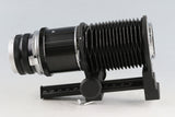 Nikon F Bellows Focusing Attachment Model III + Nikkor-Q 135mm F/4 Lens #59872L4
