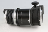 Nikon F Bellows Focusing Attachment Model III + Nikkor-Q 135mm F/4 Lens #59872L4