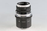 Nikon F Bellows Focusing Attachment Model III + Nikkor-Q 135mm F/4 Lens #59872L4