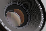 Mamiya N 80mm F/4 L Lens for Mamiya 7 #59877E5