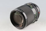 Canon FD 100mm F/2 Lens #59878F4