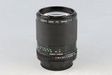 Canon FD 100mm F/2 Lens #59878F4