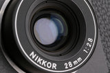Nikon 28Ti 35mm Point & Shoot Film Camera #60094D5
