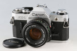 Canon AE-1 + FD 50mm F/1.8 Lens #60103D3