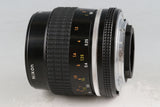 Nikon Micro-Nikkor 55mm F/2.8 Ais Lens With Box #60119L4