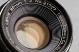 Canon 35mm F/2 Lens for Leica L39 #60121C2