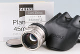 Contax Carl Zeiss Planar T* 45mm F/2 Lens for G1/G2 #60147E4