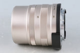 Contax Carl Zeiss Sonnar T* 90mm F/2.8 Lens for G1/G2 #60148E4