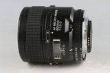 Nikon AF Micro Nikkor 60mm F/2.8 D Lens #60180G31