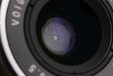 Voigtlander Color-Skopar 28mm F/3.5 Lens for Leica L39 With Box #60185L7