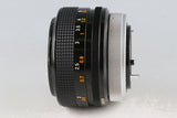 Canon FD 55mm F/1.2 S.S.C. Lens #60253F4