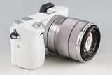 Sony α6000 + E 18-55mm F/3.5-5.6 OSS Lens *Japanese Version Only* #60322E4