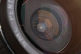 SMC Pentax 20mm F/4 Lens for Pentax K #60390G31