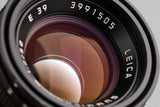 Leica Leitz Summicron-M 50mm F/2 Lens for Leica M #60419T