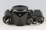 Nikon F 35mm SLR Film Camera + Focusing Screen Type E #60467D3