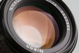 Nikon Nikkor 50mm F/1.4 Ais Lens #60485A5