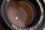 Nikon Nikkor 50mm F/1.4 Ais Lens #60485A5