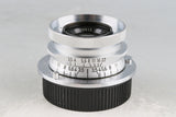 Leica Leitz Summaron 35mm F/3.5 Lens for Leica L39 #60501T