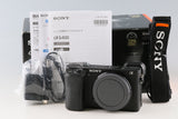 Sony α6400 Mirrorless Digital Camera With Box *Japanese Version Only* #60514L2