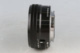 Sony α6400 + E PZ 16-50mm F/3.5-5.6 OSS Lens *Japanese version only* #60515E3
