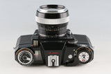 Zeiss Ikon Contarex Super + Planar 55mm F/1.4 Lens #60642D1