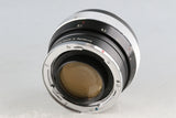 Zeiss Ikon Contarex Super + Planar 55mm F/1.4 Lens #60642D1