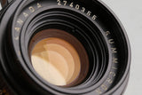 Leica Leitz Canada Summicron 35mm F/2 6-Elements Lens for Leica M #60743T