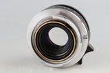 Leica Leitz Canada Summicron 35mm F/2 6-Elements Lens for Leica M #60743T