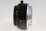 Leica Leitz Canada Summicron 35mm F/2 6-Elements Lens for Leica M #60743T