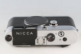 Nicca IIIL 35mm Rangefinder Film Camera #60793D2