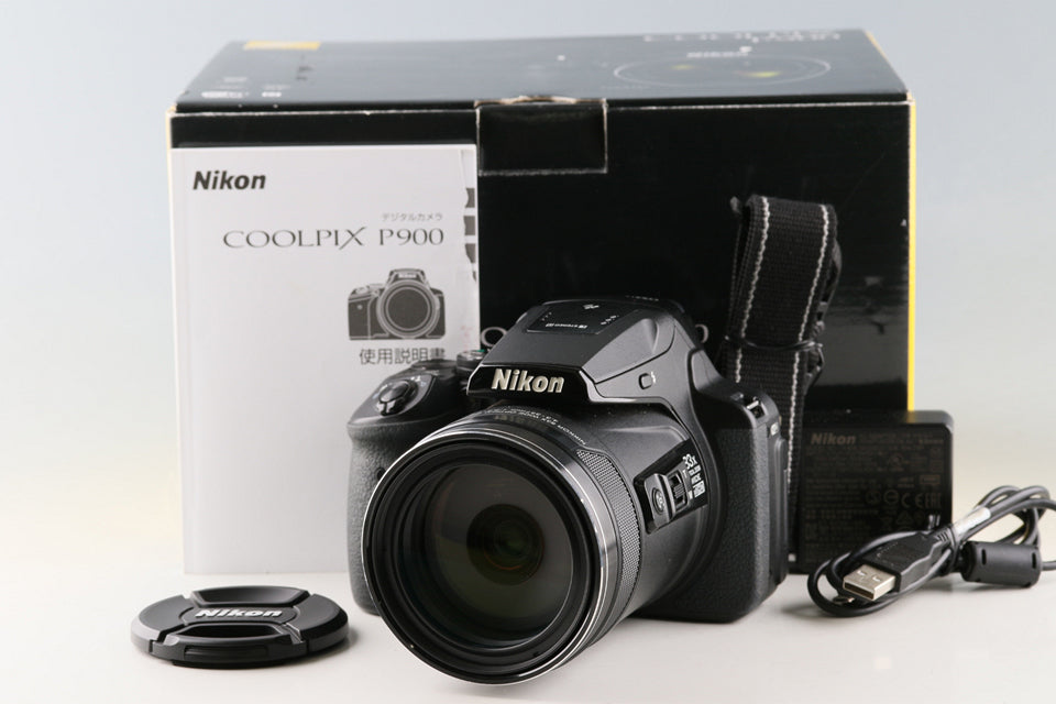 【美品】Nikon COOLPIX P900 収納ケース付き Nikon Coolpix P900 Digital Camera With Box #60853L4 – IROHAS