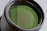Contax Carl Zeiss Vario-Sonnar T* 80-200mm F/4 MMJ Lens for CY Mount #60862A2