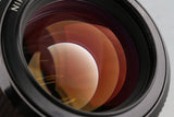 Nikon Nikkor 55mm F/1.2 Ai-Modified Lens #60866A4