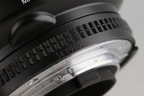 Nikon AF Micro Nikkor 105mm F/2.8 D Lens #60900A3