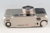 Contax T2 35mm Point & Shoot Film Camera #60925D5