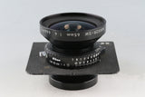 Nikon Nikkor-SW 65mm F/4 Lens #60997B2