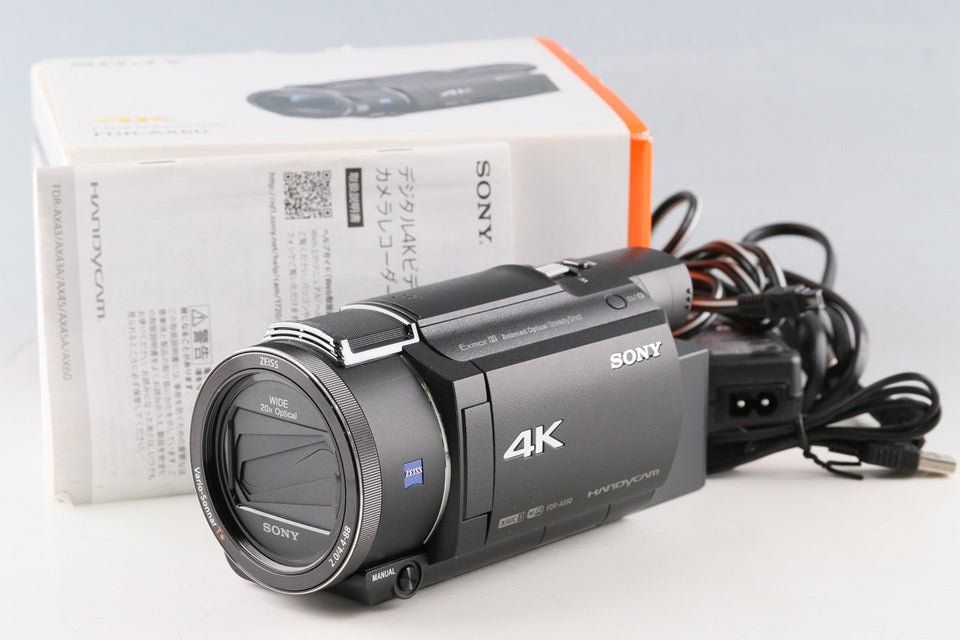 Sony Handycam FDR-AX60 *Japanese version only* With Box