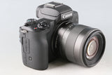 Canon EOS Kiss M + EF-M 18-55mm F/3.5-5.6 IS STM Lens #61040E2