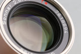 Contax Carl Zeiss Sonnar T* 90mm F/2.8 Lens for G1/G2 #61058A2