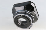 Linhof 42-70mm Universal-Sonnenblende / Lens Shade #61114F3