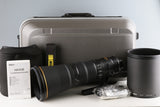 Nikon AF-S Nikkor 600mm F/4 E FL ED VR Lens #61142H