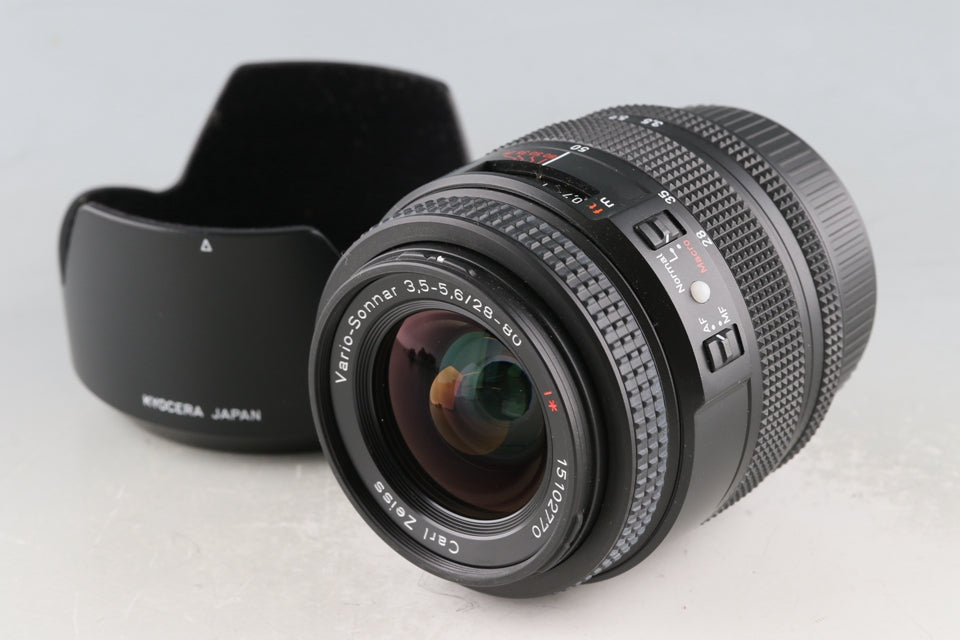 Contax Carl Zeiss Vario-Sonnar T* 28-80mm F/3.5-5.6 Lens for